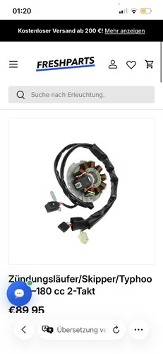 Lichtmaschine piaggio 125 180 - lichtmaschine, 125/180